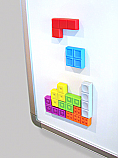 Tetrius Puzzle Game Magnets